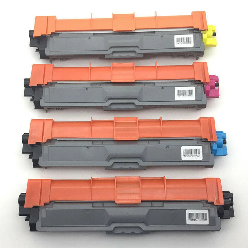 4pcs TN251 TN255 Toner / Cartridges for Brother Printer