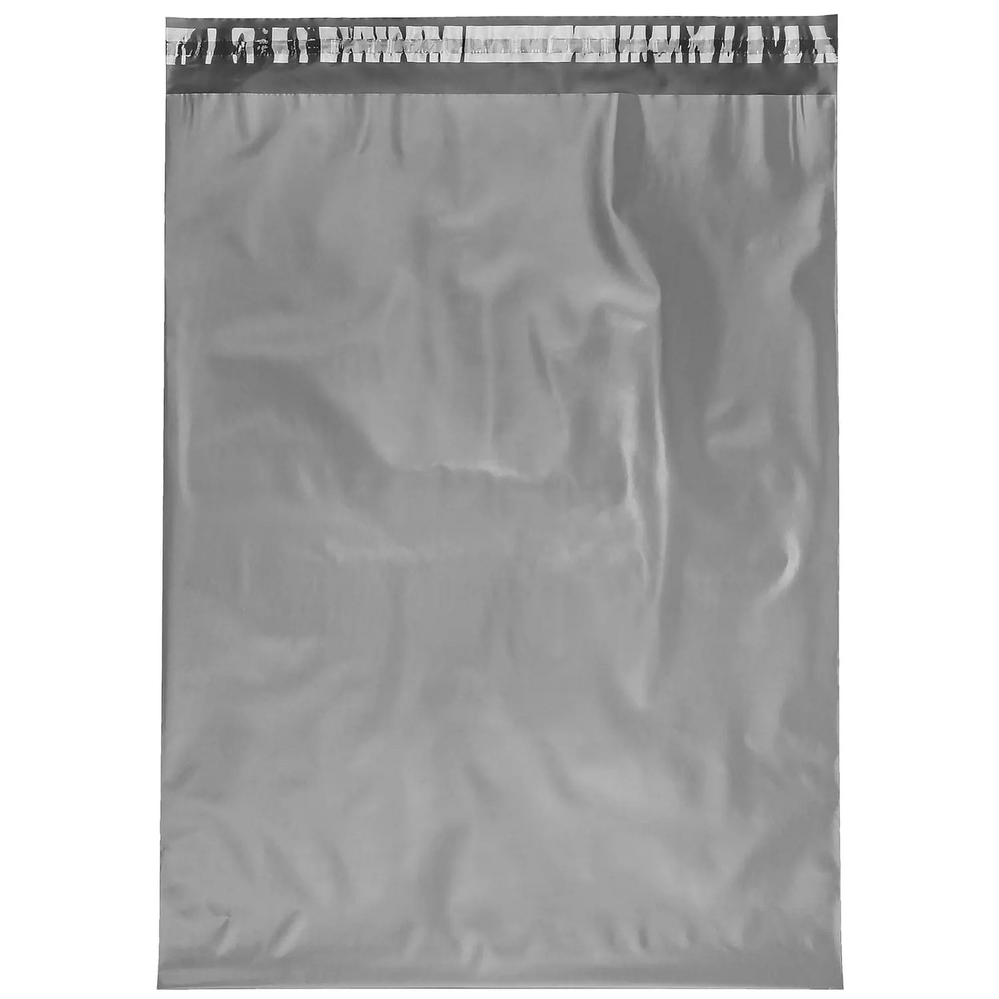 100pcs 350mm x 480mm Dark Grey Poly Bags Courier Shipping