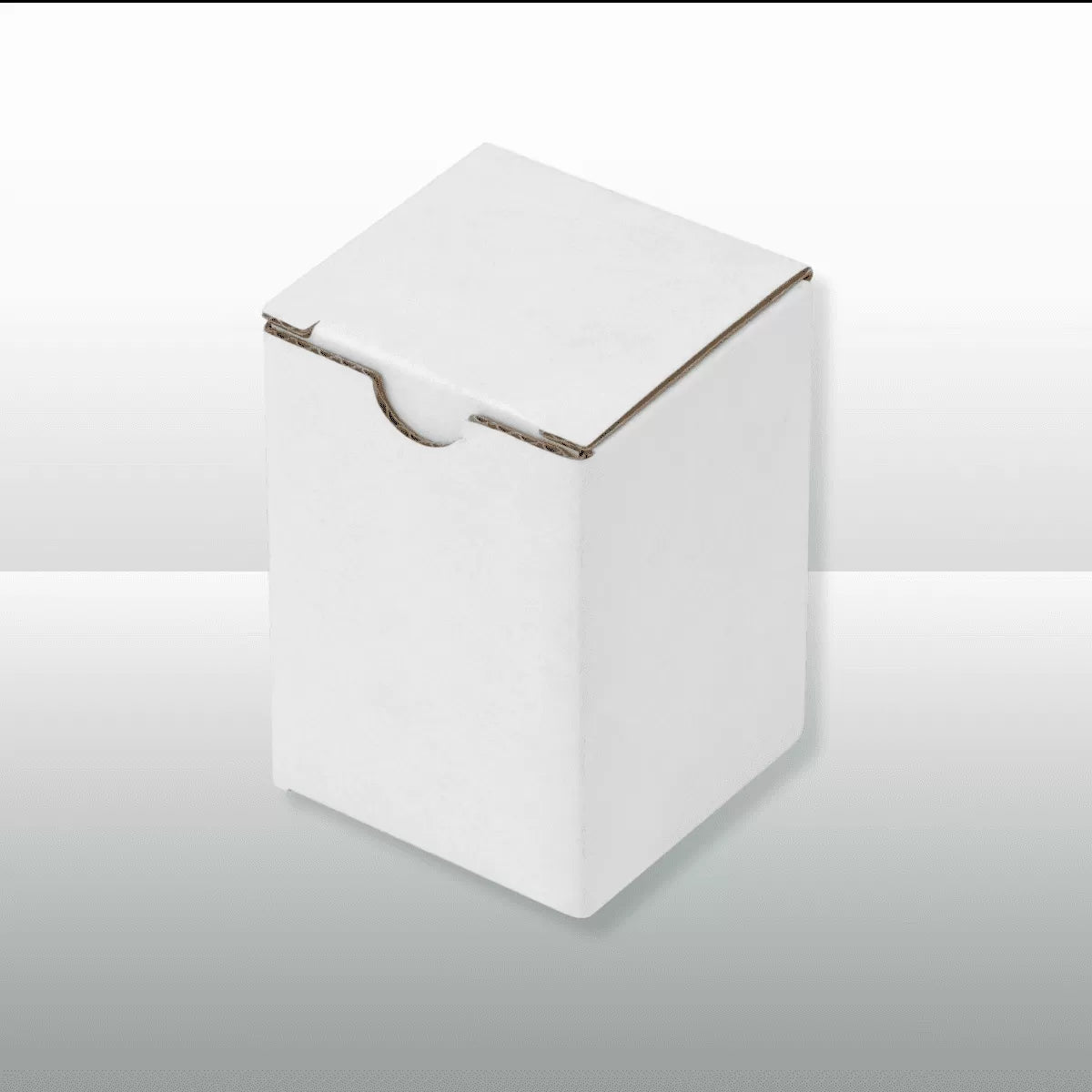 100pcs 80x80x100mm White Candle Mailing Box
