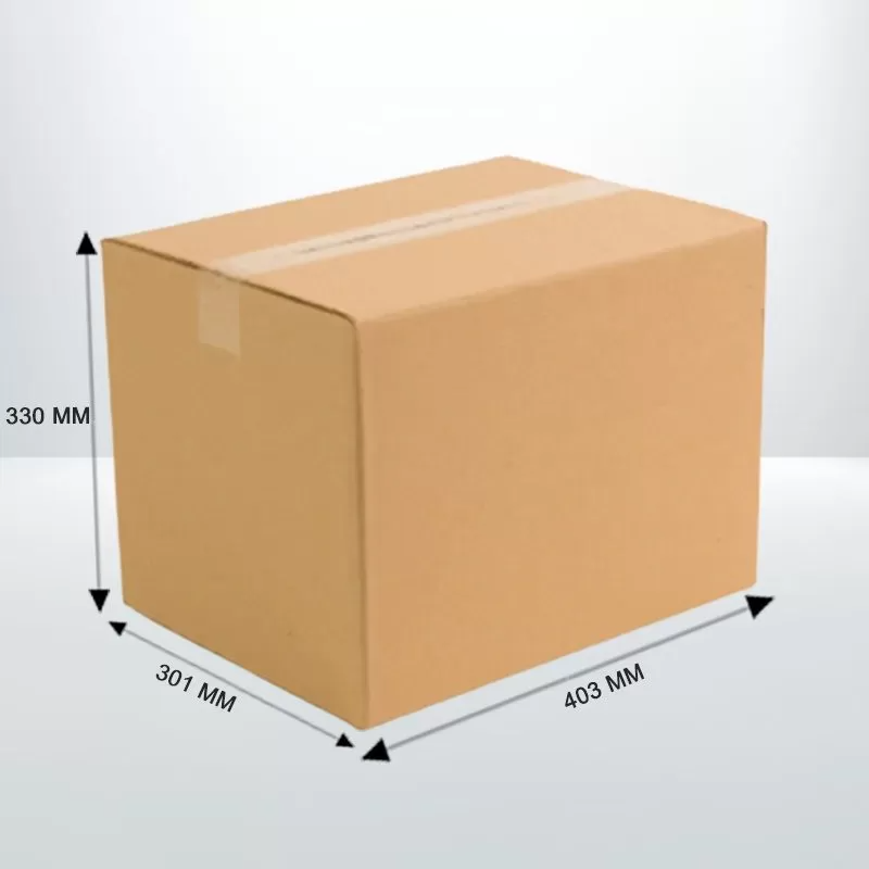403x301x330mm 40L Moving Box Crystal 5 layer