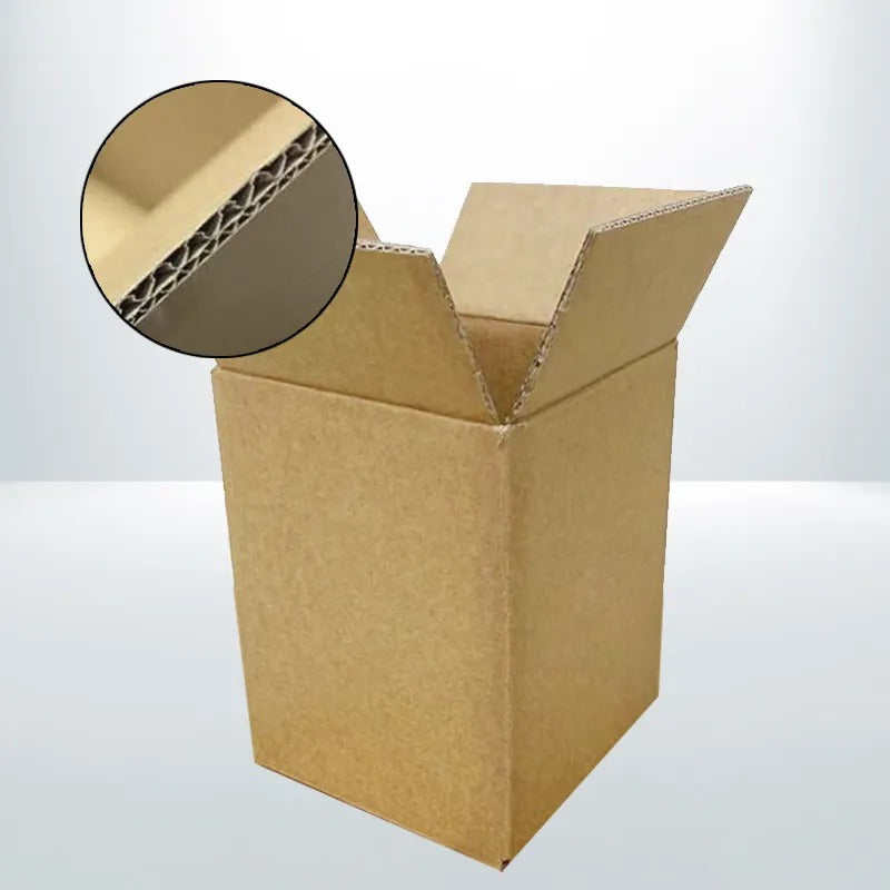 20pcs Mailing Box 135 x 135 x 180mm Brown Heavy Duty Regular Slotted