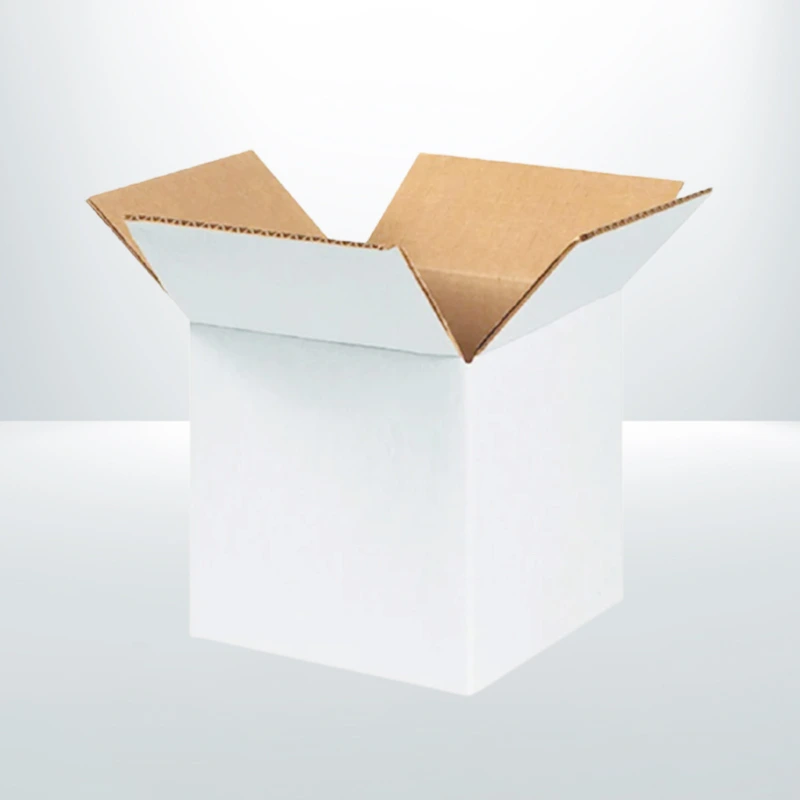 100pcs 150 x 150 x 150mm White Mailing Box Cube