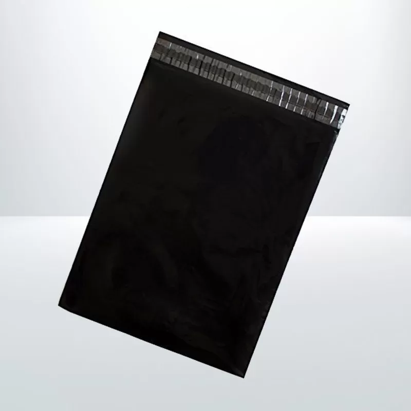100pcs 200x260mm Black Poly Bags Courier Shipping