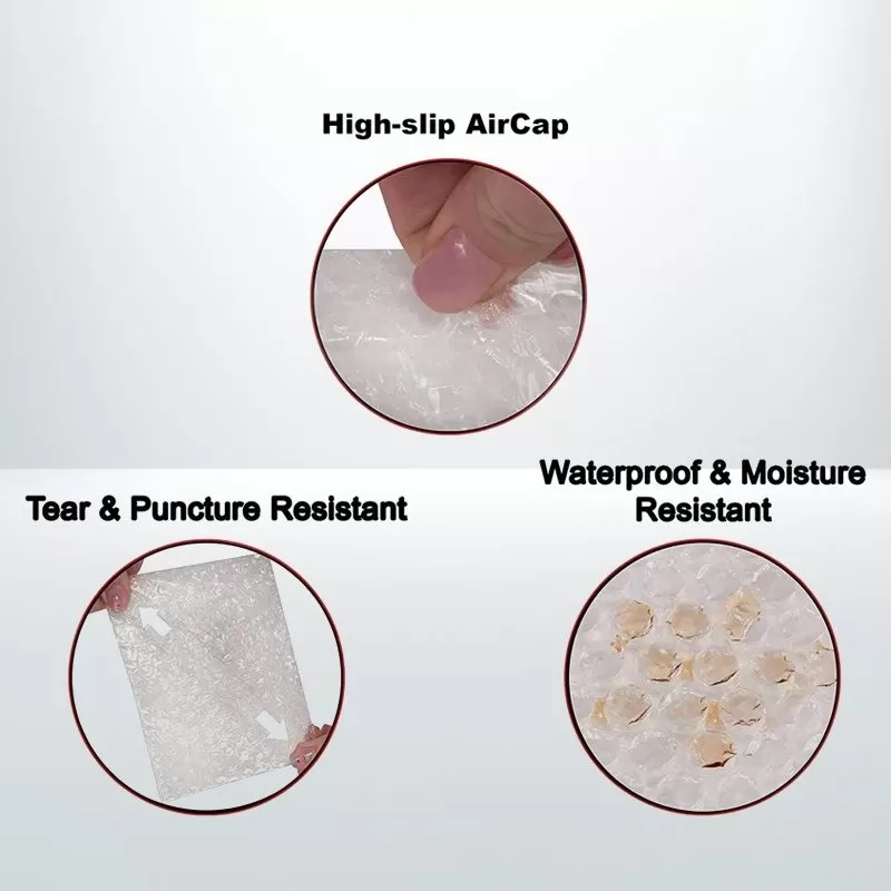 200x Bubble Pouch Bag 215 X 300mm Clear Bubble Wrap Self Seal Bags