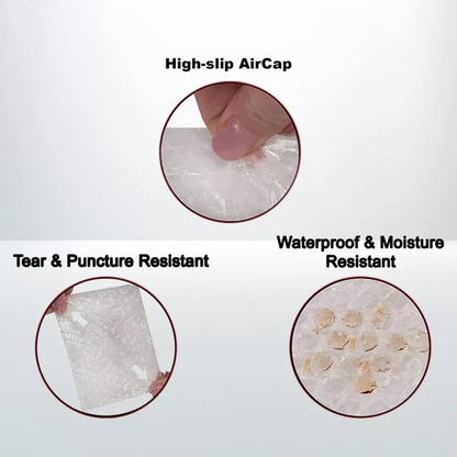 200x Bubble Pouch Bag 215 X 300mm Clear Bubble Wrap Self Seal Bags