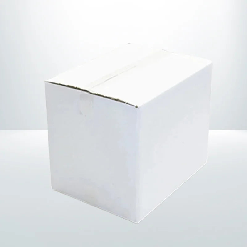 50Pcs 250 x 250 x 250mm Cube White Mailing Boxes
