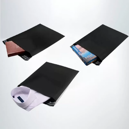 200pcs of Compostable mailer Black 255mmx330mm