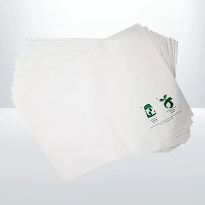 200pcs of Compostable mailer White 255mmx330mm