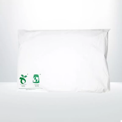 100pcs 255mmx330mm White Compostable Mailer 