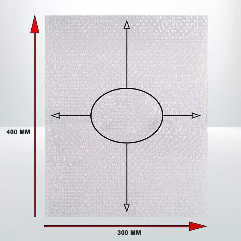 200x Bubble Wrap Pouch Bags 300 X 400mm
