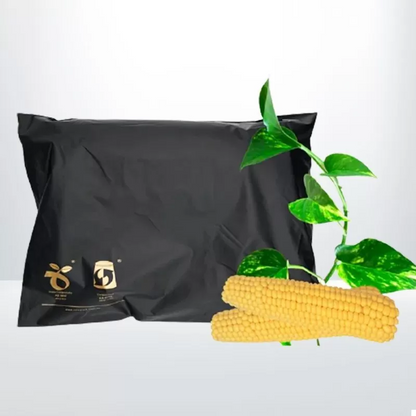 500pcs of Compostable mailer Black 350mmx480mm