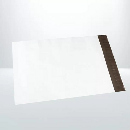 100pcs 350mm x 480mm White Poly Bags Courier Shipping
