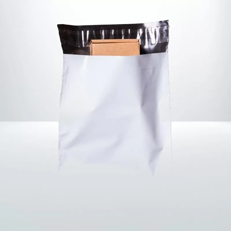 100pcs 350mm x 480mm White Poly Bags Courier Shipping