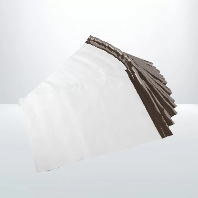 100pcs 350mm x 480mm White Poly Bags Courier Shipping