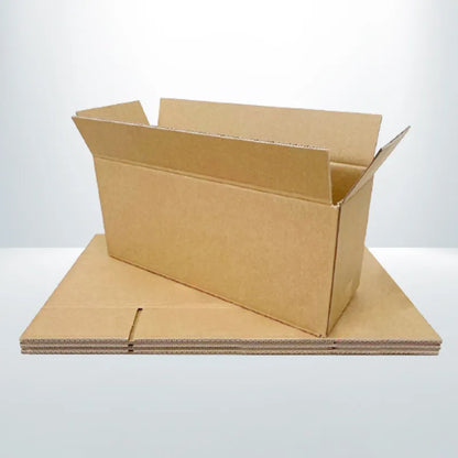 20pcs Heavy Duty 400 x 135 x 180mm Brown Regular Slotted Mailing Box