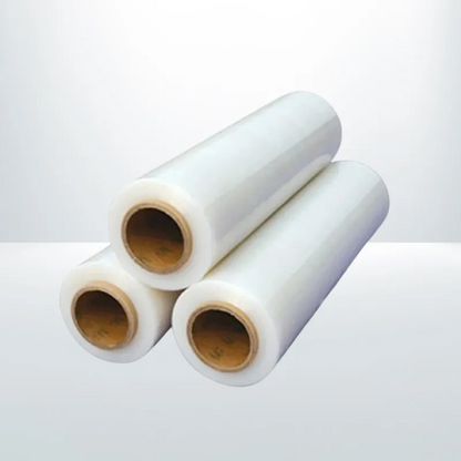 8 Pcs 500mm X 400M X 25U Plastic Pallet Shrink Wrap Rolls 