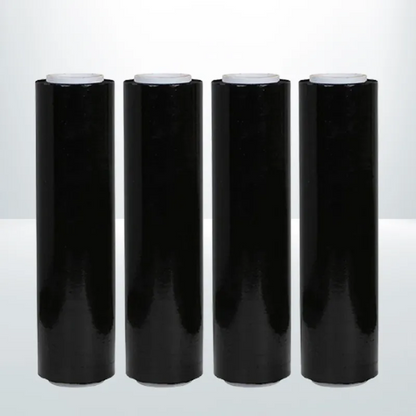 16 pcs 500mm X 400M X 25U Plastic Shrink Wrap Black