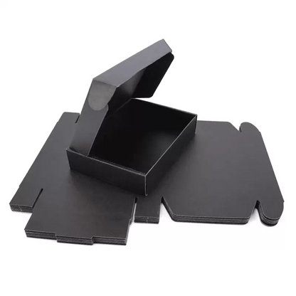 50 Pcs 270x160x100mm Full Black Mailing Boxes