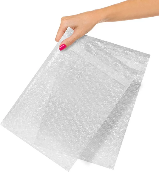200x Bubble Pouch Bag 215 X 300mm Clear Bubble Wrap Self Seal Bags