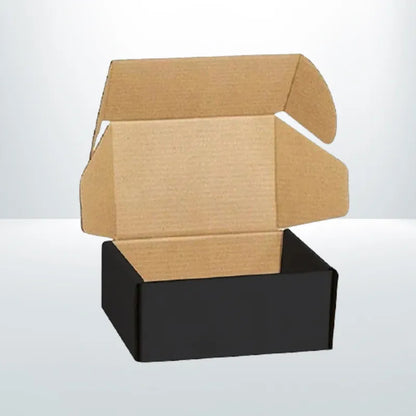 100pcs 150 x 100 x 75mm Black Self Lock Mailing Box 