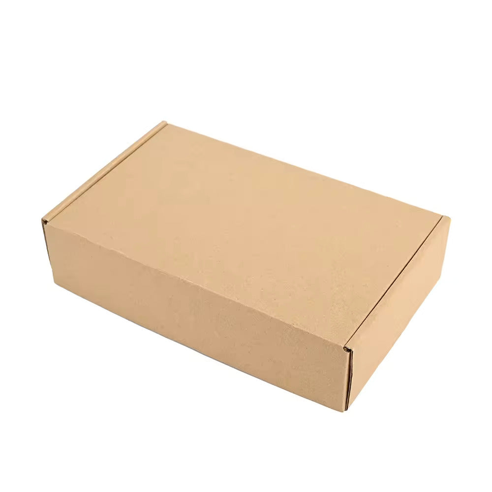 100 Pcs Brown Mailing Box 150 x 150 x 75mm Die Cut self lock