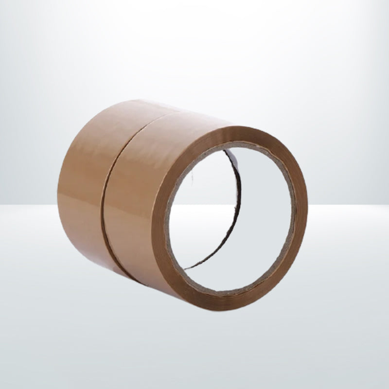 72 Rolls 48mm x 75m 45 Microns Brown Sealing Packaging Tapes