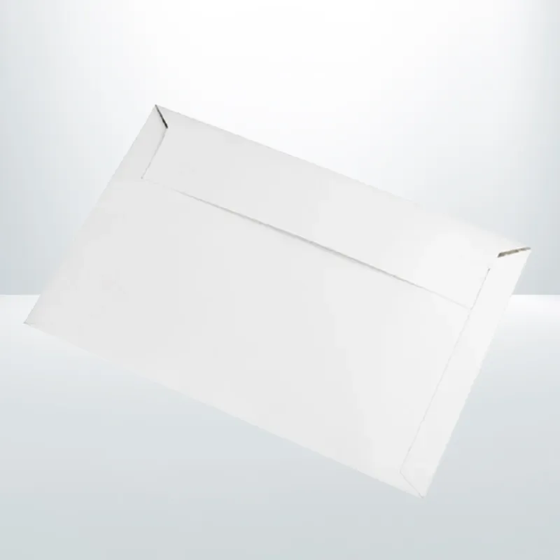 500pcs White Card Mailer Envelopes 130x240mm DLX 300 gsm