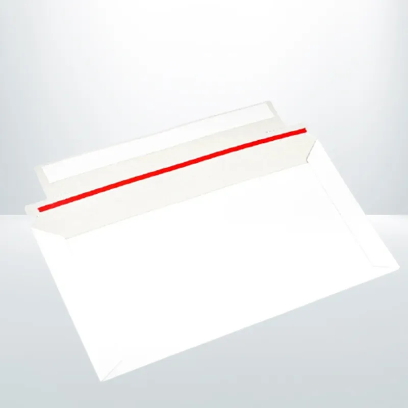 500pcs White Card Mailer Envelopes 130x240mm DLX 300 gsm