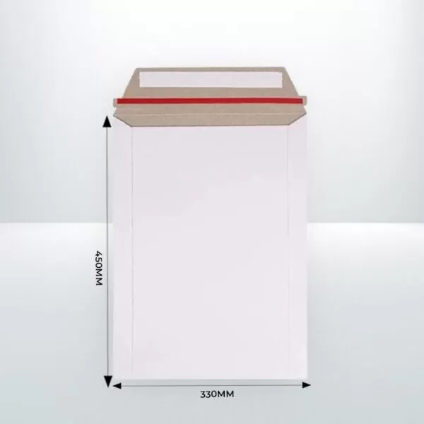 50 Pcs 330mm x 450mm A3 650 GSM Rigid Envelope 