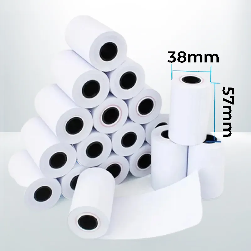 100pcs 57x38mm Thermal Eftpos Rolls
