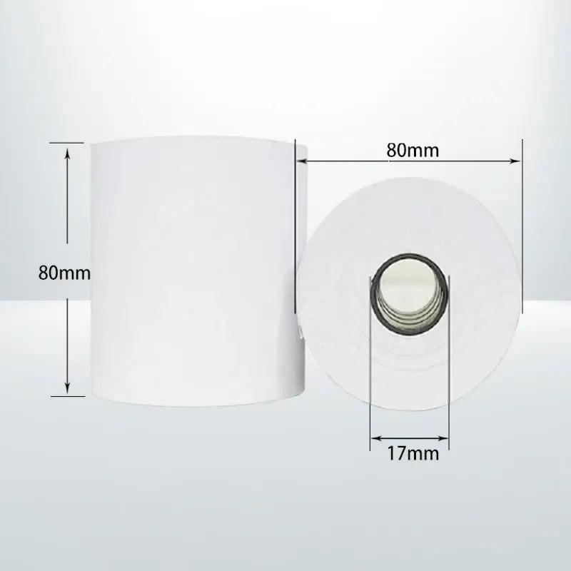 50pcs 80x80mm Thermal Cash Register EFTPOS Rolls | Thermal Paper Rolls