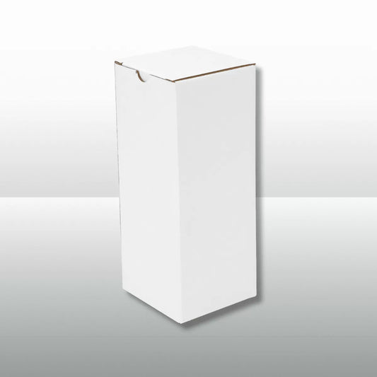 100pcs 80x80x200mm White Candle Mailing Box 