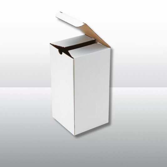 100pcs 100x100x200mm White Candle Mailing Box