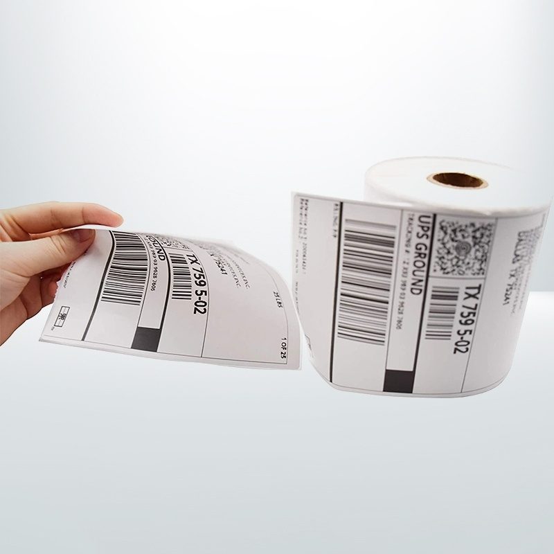 12 Rolls 100mmx150mm 4"x6" Direct Thermal Labels 350/Roll