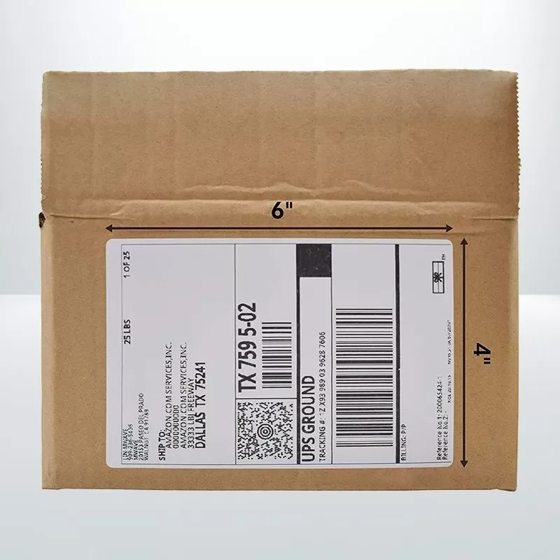 12 Rolls Direct Thermal Address Shipping Label 100mmX150mm 4″x6″ 350Labels /Roll