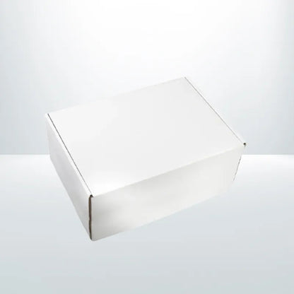 100pcs 130x100x40mm White Mailing boxes Diecut box