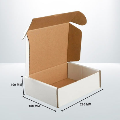 50pcs 220 x 160 x 100mm A5 Diecut Mailing Boxes