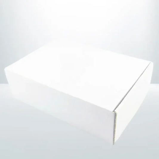 50 Pcs 240x190x120mm White Mailing Boxes