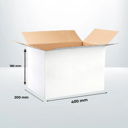 500x Mailing Box 400x200x180mm Regular Shipping Carton RSC BX3 Size