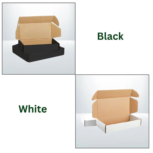 100x Mailing box 310x230x52mm cardboard boxes Diecut