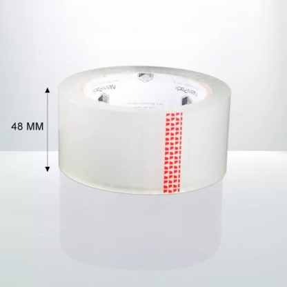 36 pcs 48mm x 75Mtr 45 Micron Clear Packing Tape | BOPP Carton Tape for Boxes
