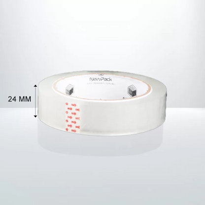 360 pcs 24mm X 75m 45U Box Shipping Clear Packaging Tape