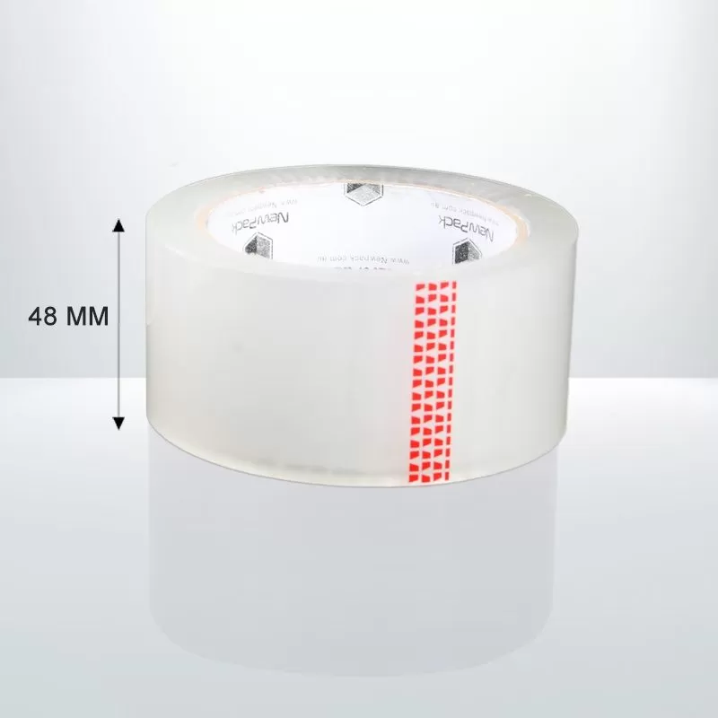720 pcs 48mm x 75m BOPP Clear Packaging Tape for Boxes