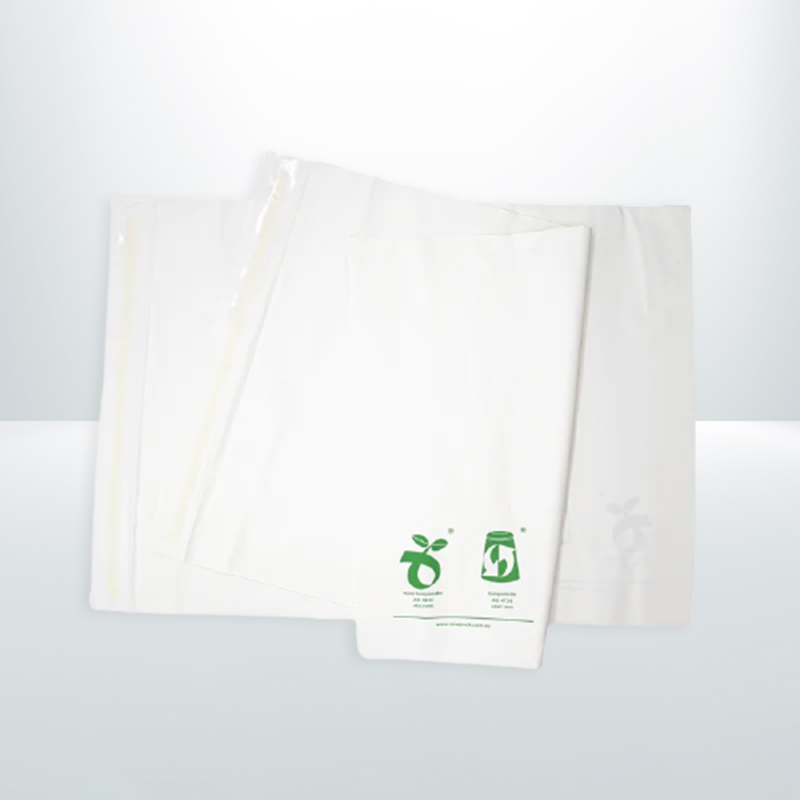 200pcs of Compostable mailer White 255mmx330mm
