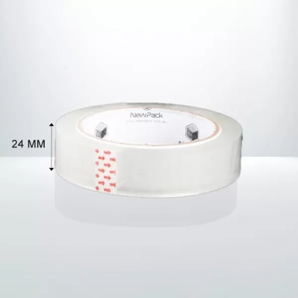 144pcs 45U 24mm X 75M Clear Packaging Tap for Shipping Boxes