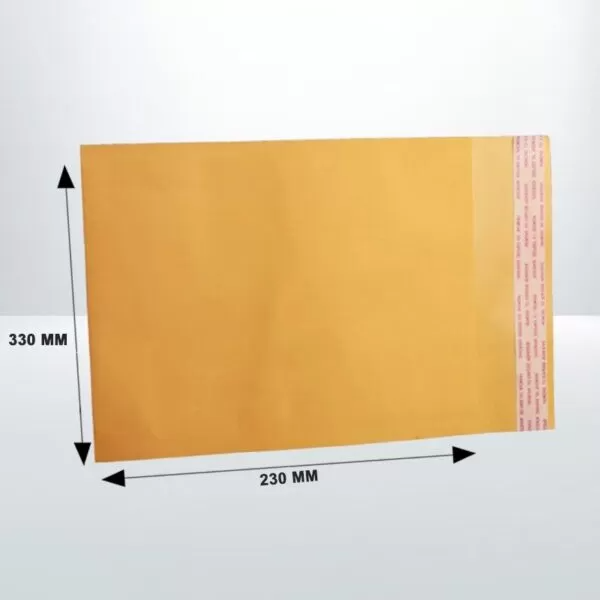 230 x 330mm Yellow Premium Business A4 Laminated Envelope
