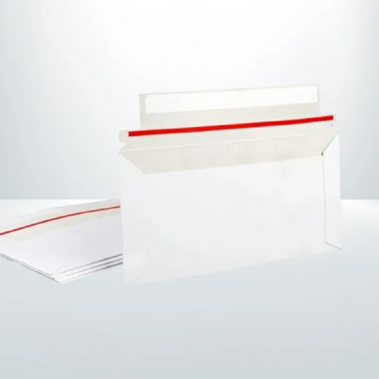 500pcs White DL Size 110x220mm 300 GSM | Card Mailer Envelopes